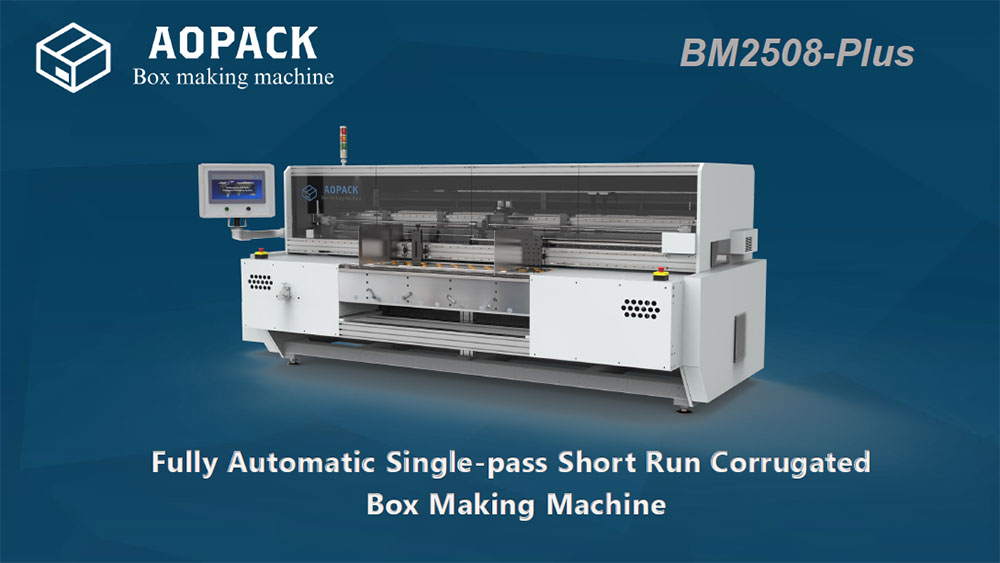 Máquina automática para fabricar cajas BM2508-SE