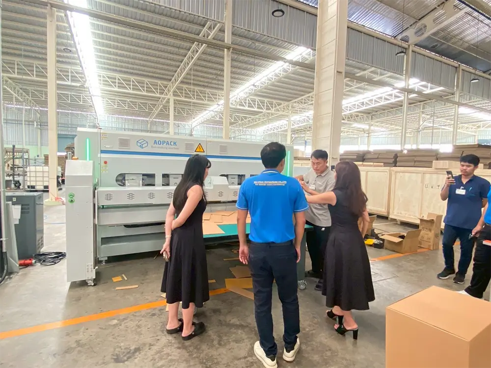 OJI Thailand Powers Up Packaging Innovation with Aopack BM3000-HD Box Maker Installation