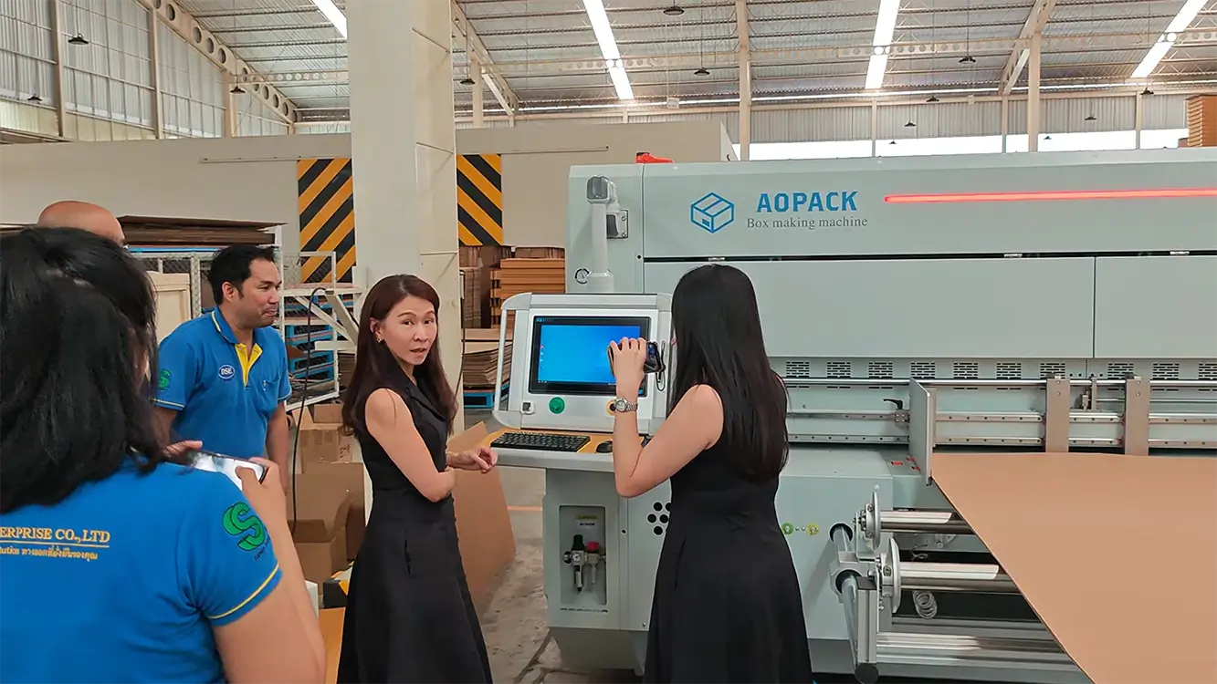 OJI Thailand Powers Up Packaging Innovation with Aopack BM3000-HD Installation-3