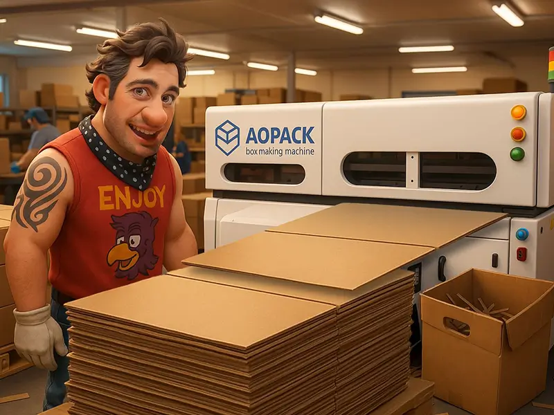 ¿Cómo producir cajas de cartón ondulado a pedido en lotes pequeños y medianos?