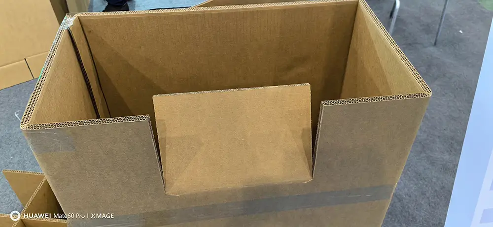 Cartón corrugado de triple pared para trabajo pesado