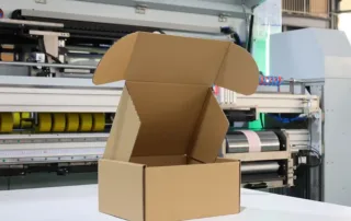 Producción de máquinas automáticas para fabricar cajas