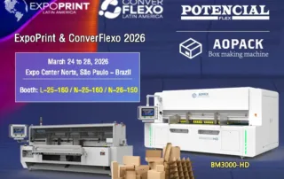 Experimente soluciones de máquinas para la fabricación de cajas de próxima generación.