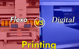 Impresión digital frente a impresión flexográfica para cajas de cartón corrugado