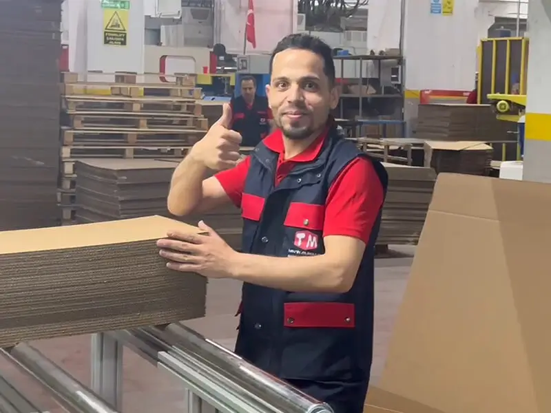 aopack maquina para fabricar cajas caso de cliente